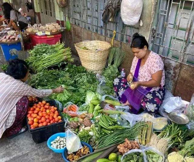 缅甸居民。图源：受访者供图