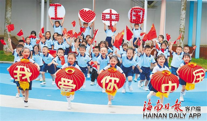 方言传承应从娃娃抓起。海南日报全媒体记者 张茂 摄