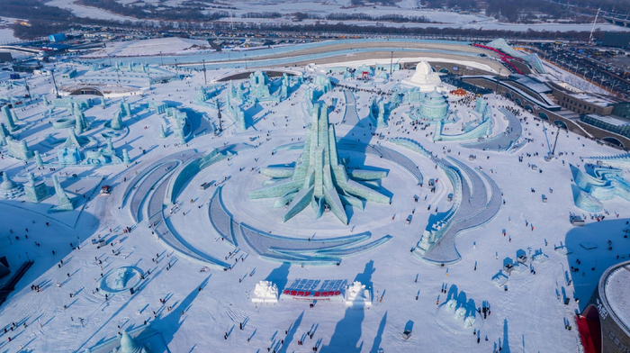 图源：哈尔滨冰雪大世界公众号