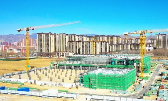 怀来京西智算中心项目。怀来县委宣传部供图