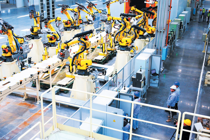 风商用车车身智能制造升级项目。图片由茅箭区融媒体中心提供