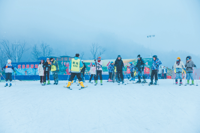 位于茅箭区大川镇的武当滑雪场。图片由茅箭区融媒体中心提供