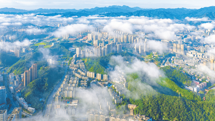 大美茅箭。图片由茅箭区融媒体中心提供