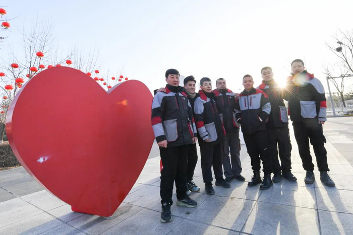 充满爱心的团队。