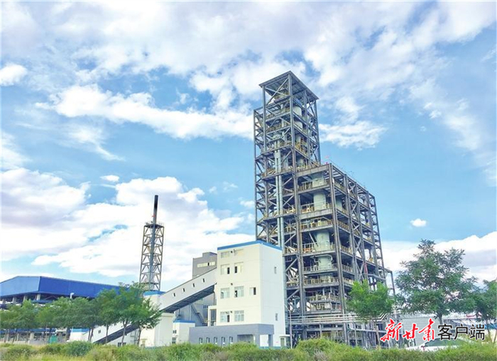 兰石集团加压循环流化床煤气化成套技术及装备。（资料图）