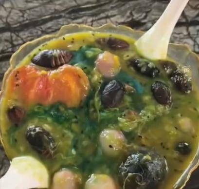 网友自制电影同款土拨鼠的汤 来源：钱江视频截图