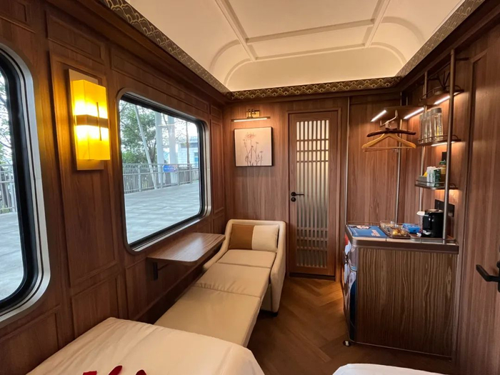 成都号旅游列车。图/受访者提供