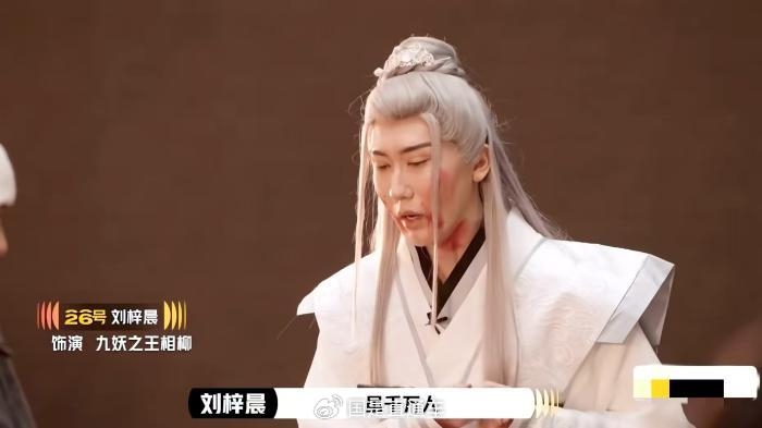   刘梓晨饰演“相柳”。节目截图