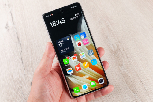 　　↑外屏还兼顾了窄边框和小黑边，产品经理可以加个鸡腿