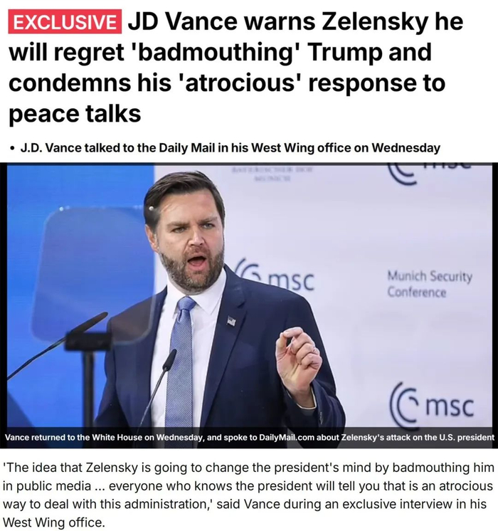 △英国《每日邮报》网站报道截图