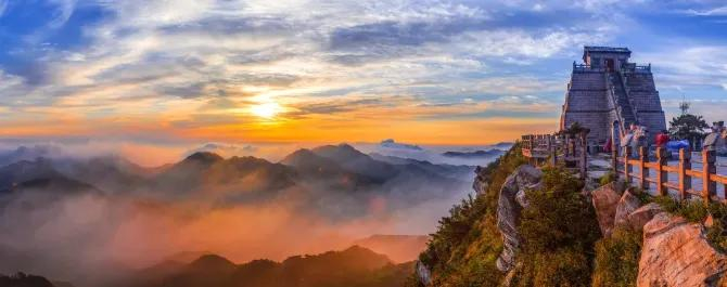龟蒙景区 图源：好客山东之声微信公号