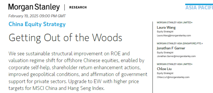 图片来源：摩根士丹利