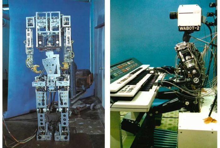 日本人形机器人WABOT-1和WABOT-2