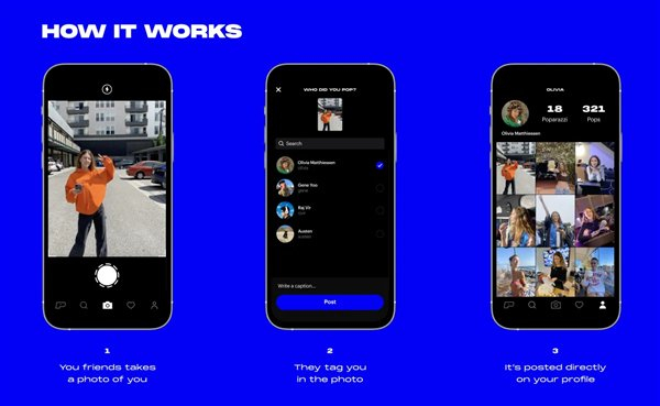 Poparazzi 跟 Instagram 多少有点像｜图片来源： Poparazzi
