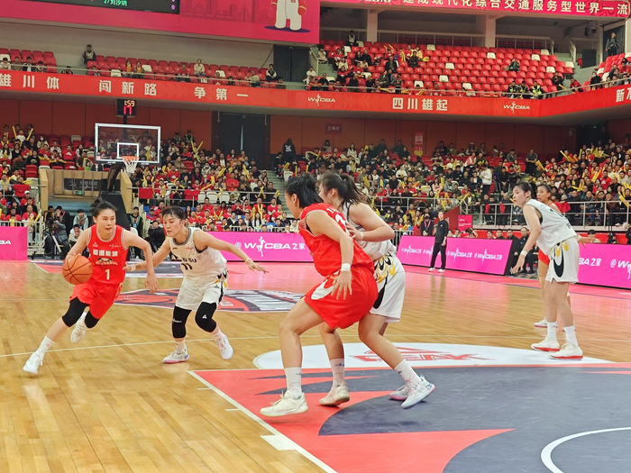 四川女篮赛事资料图。郑志浩 摄
