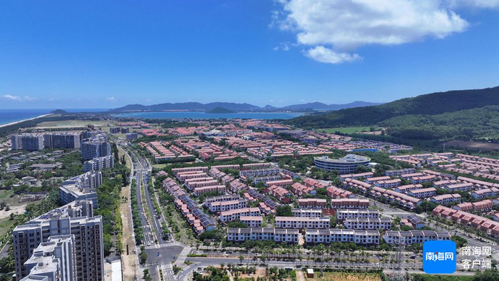 陵水黎族自治县海归小镇。陵水黎族自治县融媒体中心供图
