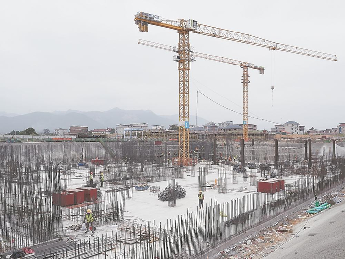     福建师范大学仙游附属学校二期项目现场林鹏 摄