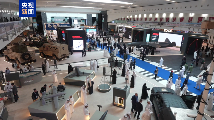 △第十七届阿布扎比国际防务展规模空前，交易额创新高。