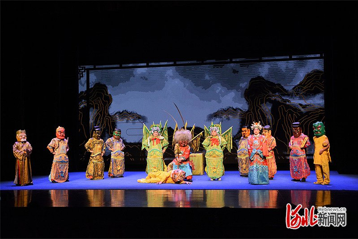 2020年11月，武安傩戏赴昆山演出。 野丽君摄