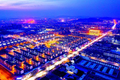     代村夜景。资料图片