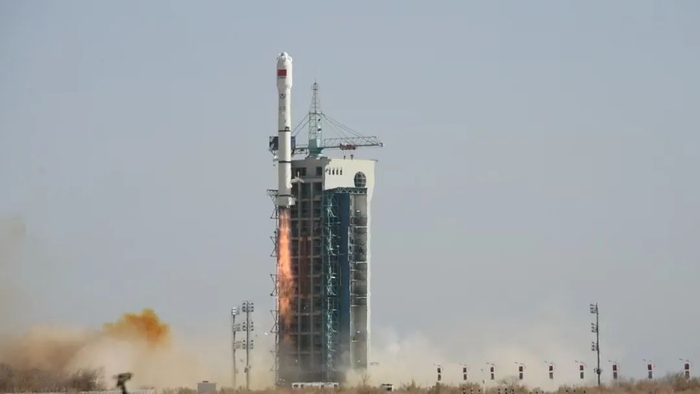 ▲ 点火升空（张曼 摄）