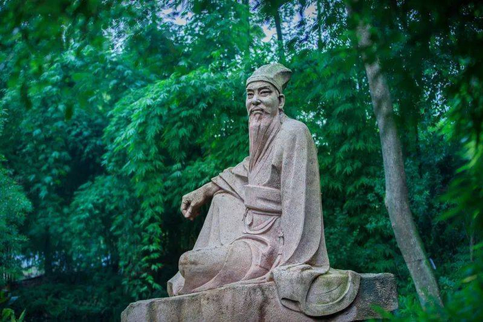 △东坡盘陀像。图据三苏祠博物馆