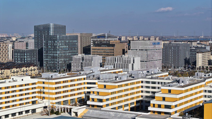 容东片区。雄安媒体中心王伟倩 摄