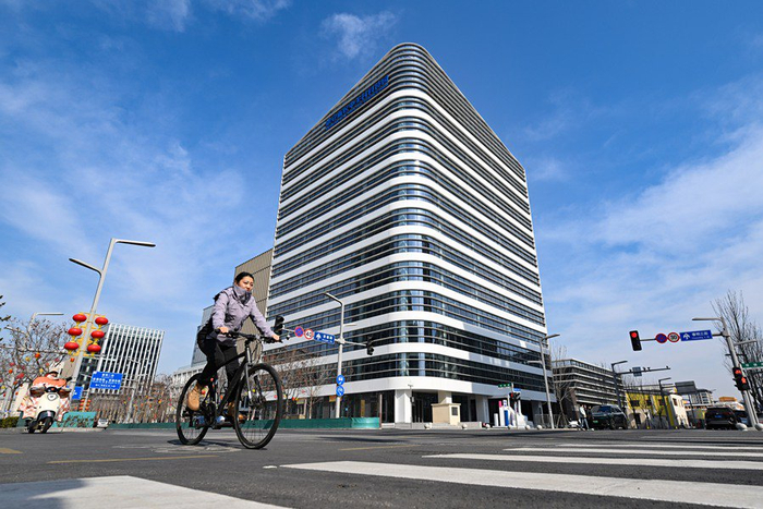 雄安新区中关村科技园。雄安媒体中心王伟倩 摄