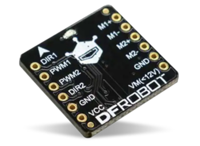 图7：DRI0044 2x1.2A DC Motor Driver（来源：贸泽电子）