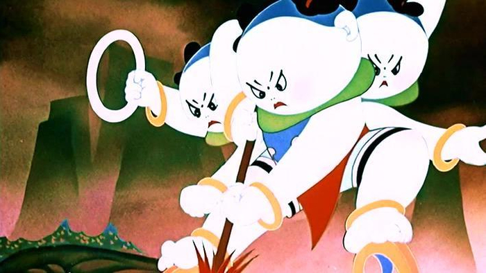 1961年动画电影《大闹天宫》中的哪吒