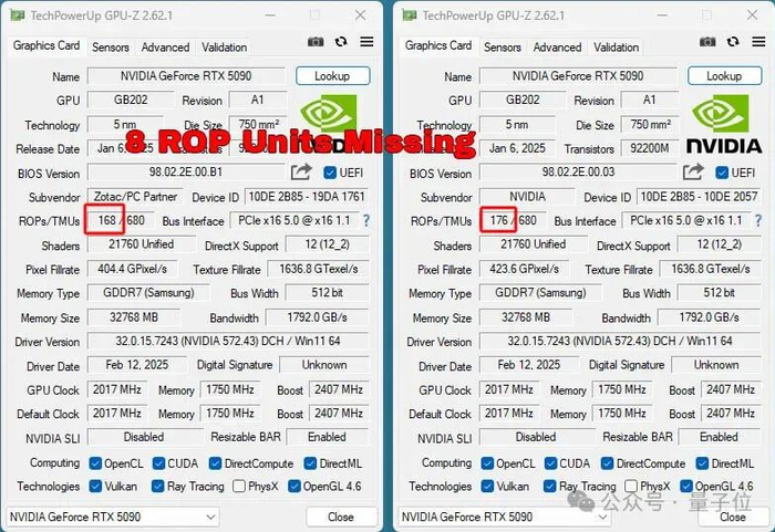 ROP缺失问题，英伟达至少是给了个可以换货的交代。