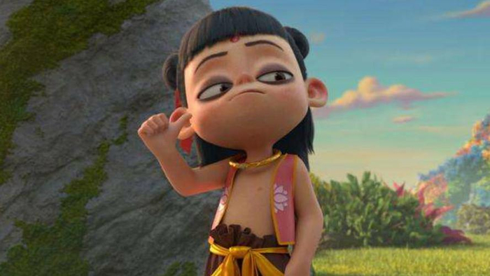 2025年动画电影《哪吒之魔童闹海》中的哪吒