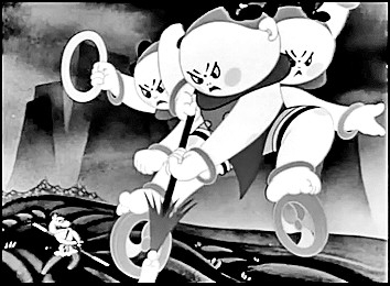     1961年动画电影《大闹天宫》中的哪吒 资料图片