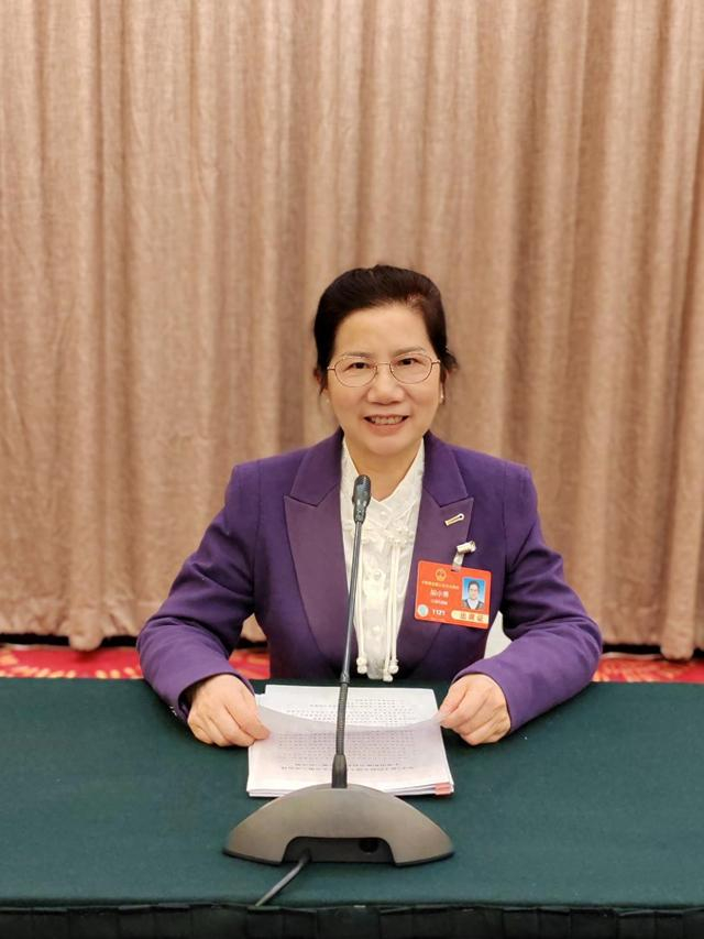 全国人大代表胡小青。图/受访者提供