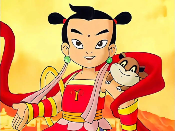 2003年动画连续剧《哪吒传奇》中的哪吒