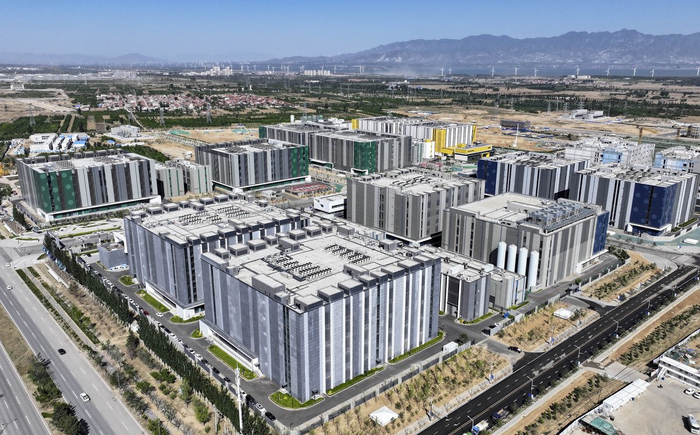 怀来合盈数据科技产业园。武殿森 摄