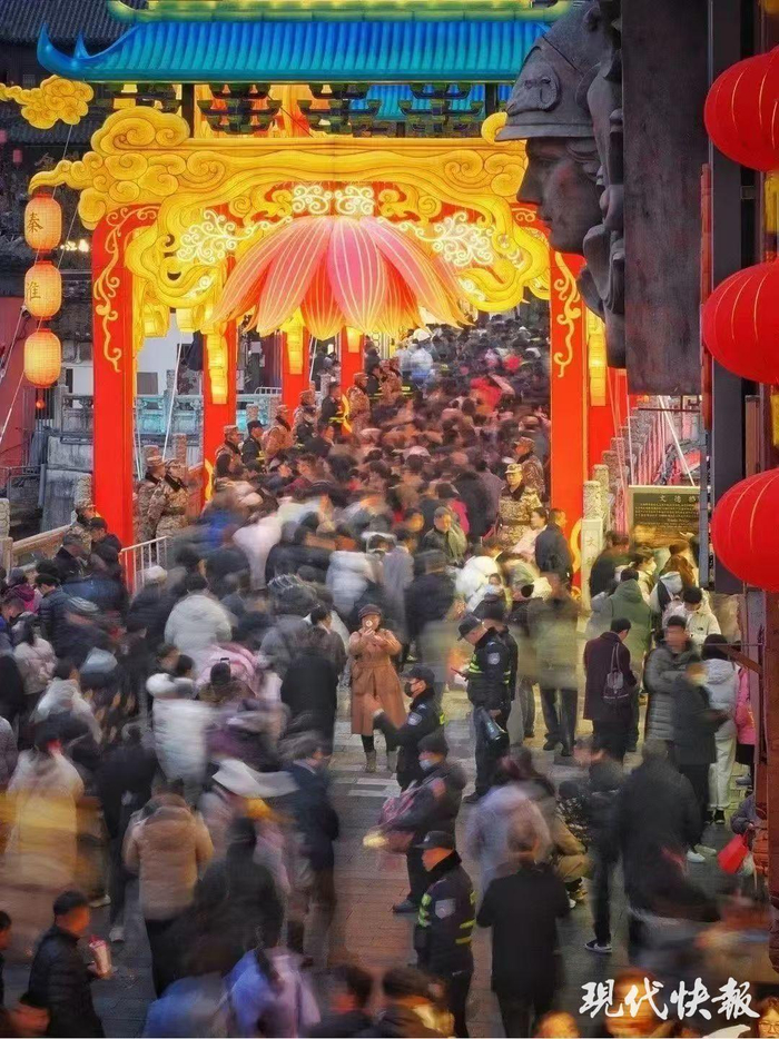 2025年春节假期，江苏热闹场景。图源：江苏省文旅厅