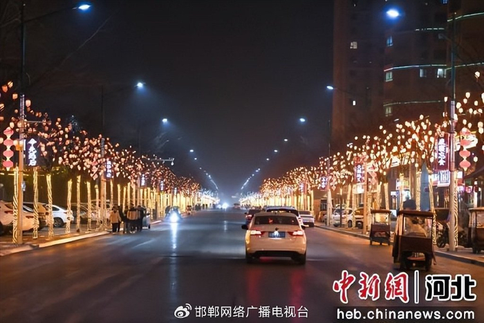 图为广平县成语特色文化示范街区。 武小凯 摄