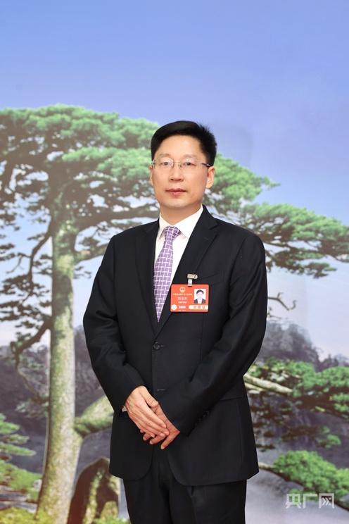 全国人大代表刘玉杰（央广网发  阜阳市委宣传部供图）