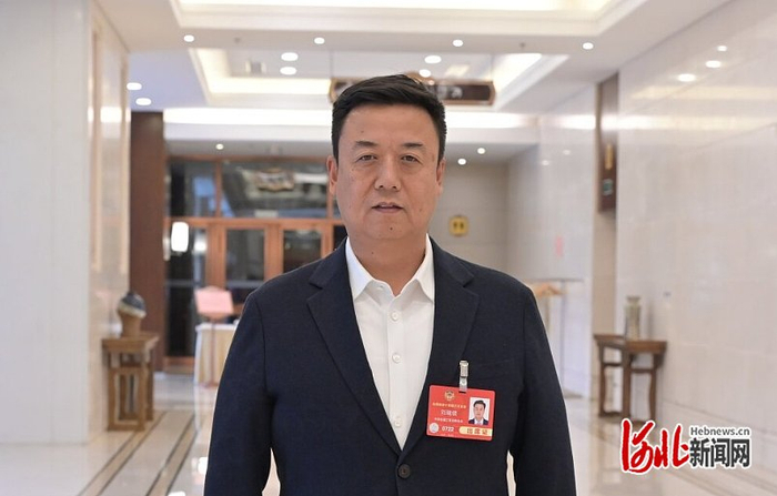 刘瑞领委员。 河北日报记者 刘冉摄