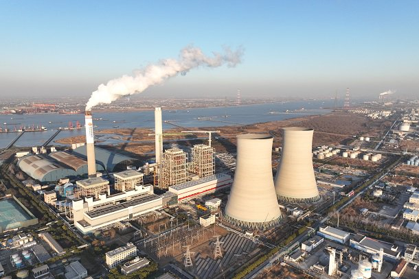 图为常州二期扩建工程正在建设中