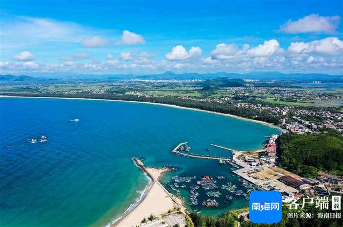 万宁乌场港。吴庆川 摄