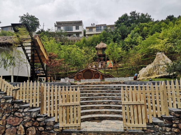 坡脚村“云中乐谷” 图源：“鲁甸县人民政府”微信公众号