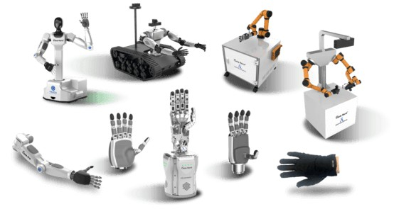 图11.零部件+整机：Casia Hand系列灵巧手及通用灵巧操作机器人