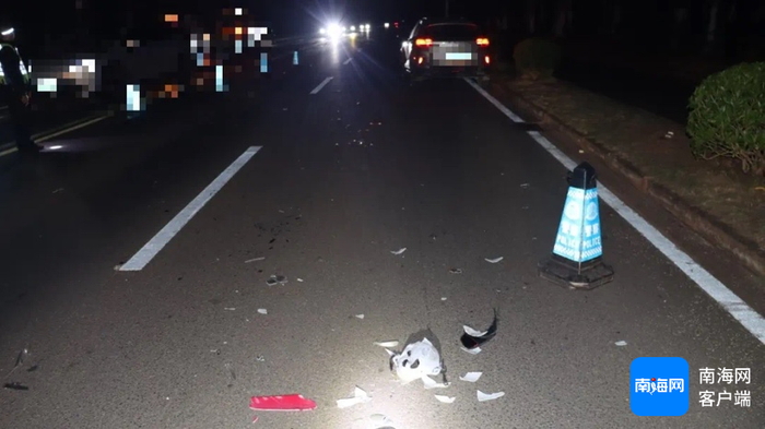 案例三事故现场。交警供图