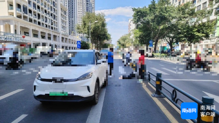 案例一事故现场。交警供图