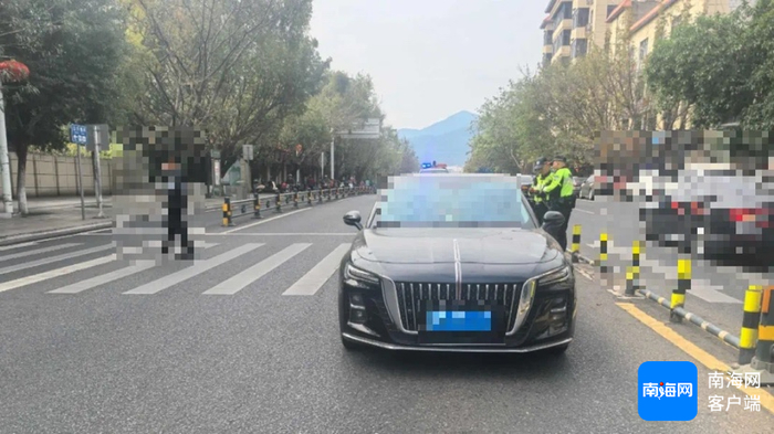 案例二事故现场。交警供图