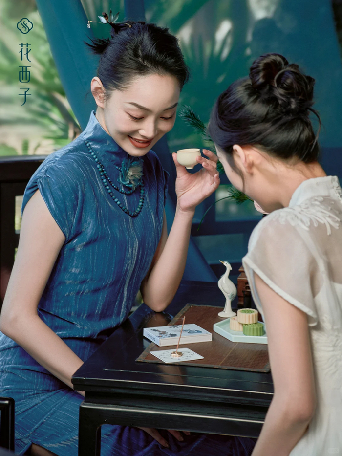 图说：花西子新品“游园口袋线香”