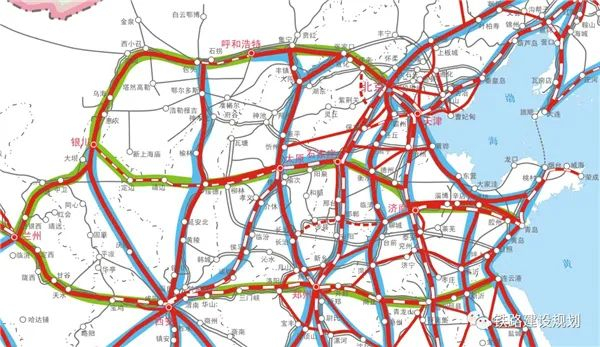 青银高铁通道示意图