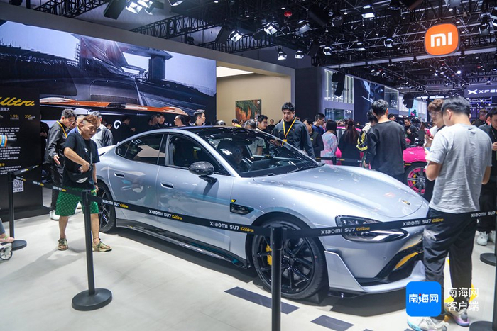 小米SU7 Ultra。记者 吴兴财 摄